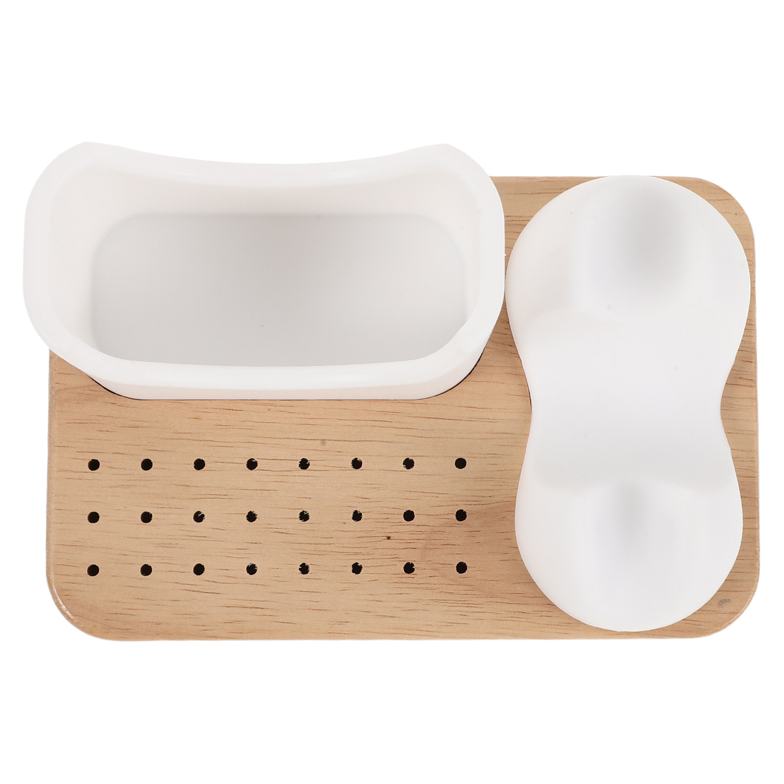 Tech Accessories Storage - Silikon-Nagelbohrerhalter mit 24 Fächern zur Aufbewahrung