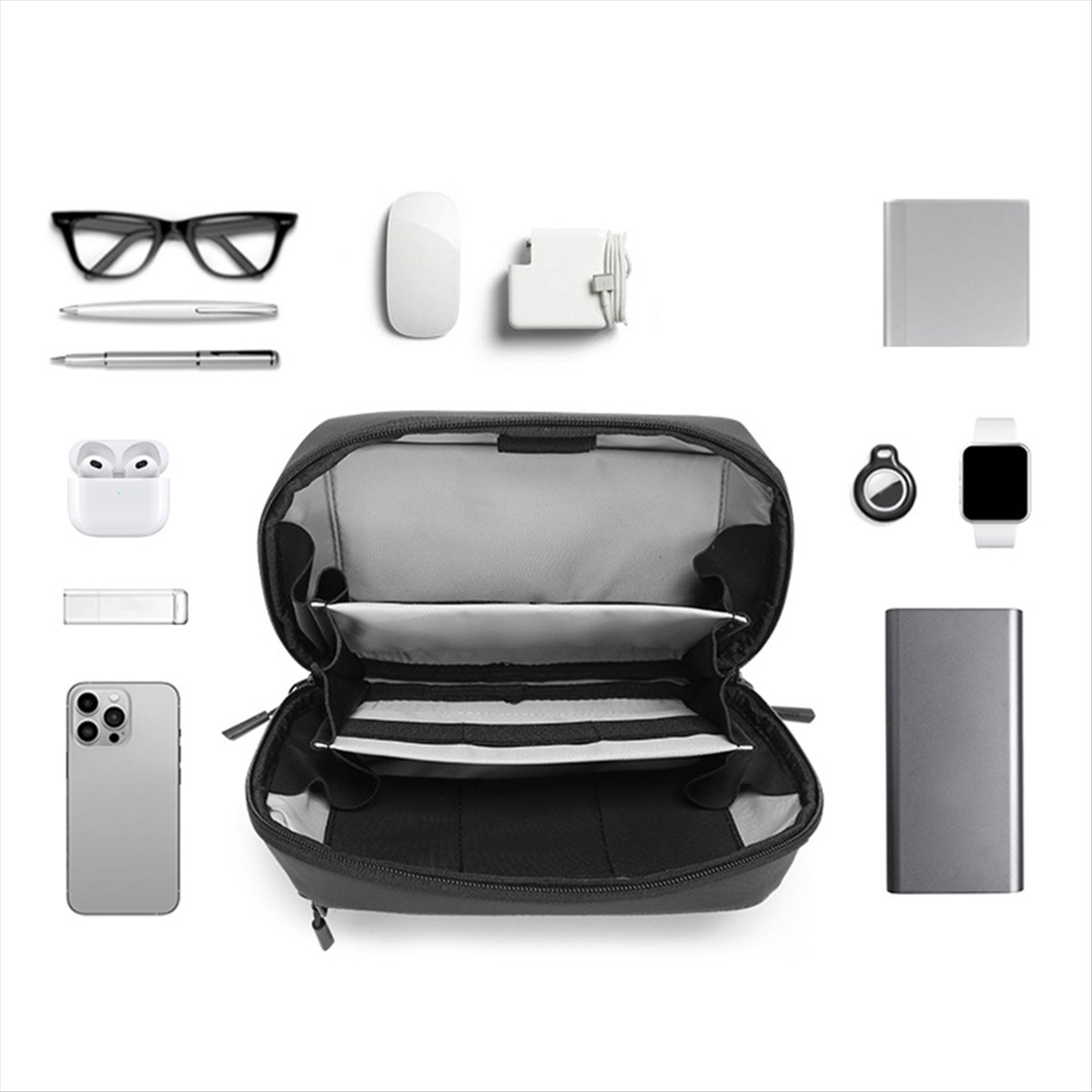 Tech Accessories Storage - ☶ ❈ ＊ ♥ AC1578-Wasserdichte Technik-Tasche