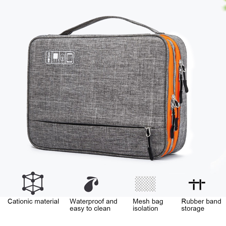 Doppel Schicht Elektronische Z – Tech Accessories Case Bewertung und Preis