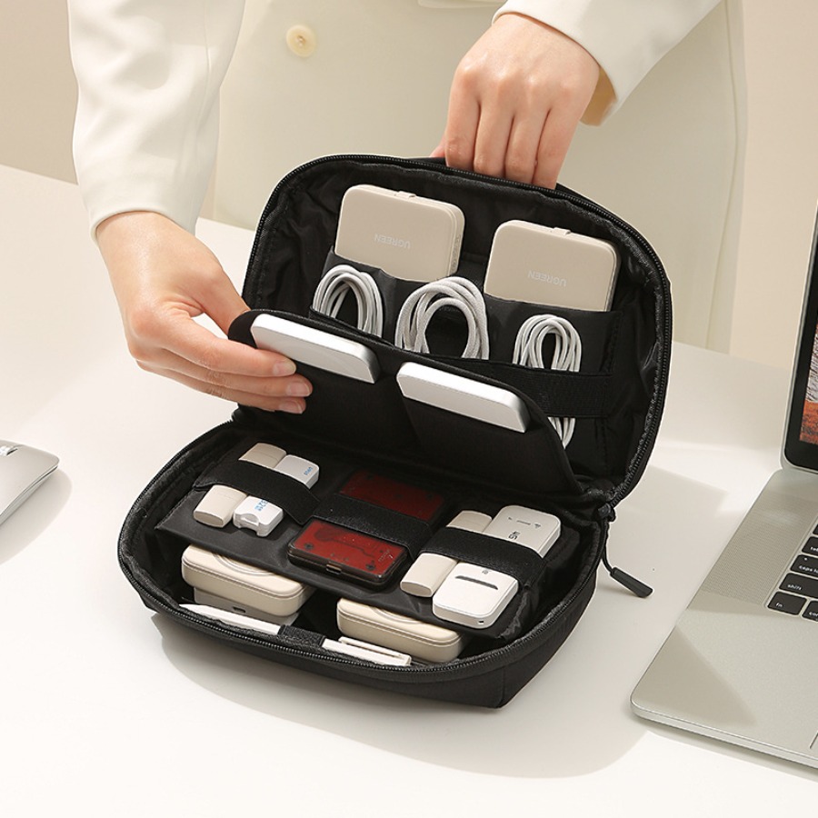 Tragbare Reise-Kabelorganizer  – Tech Accessories Storage Bewertung und Preis